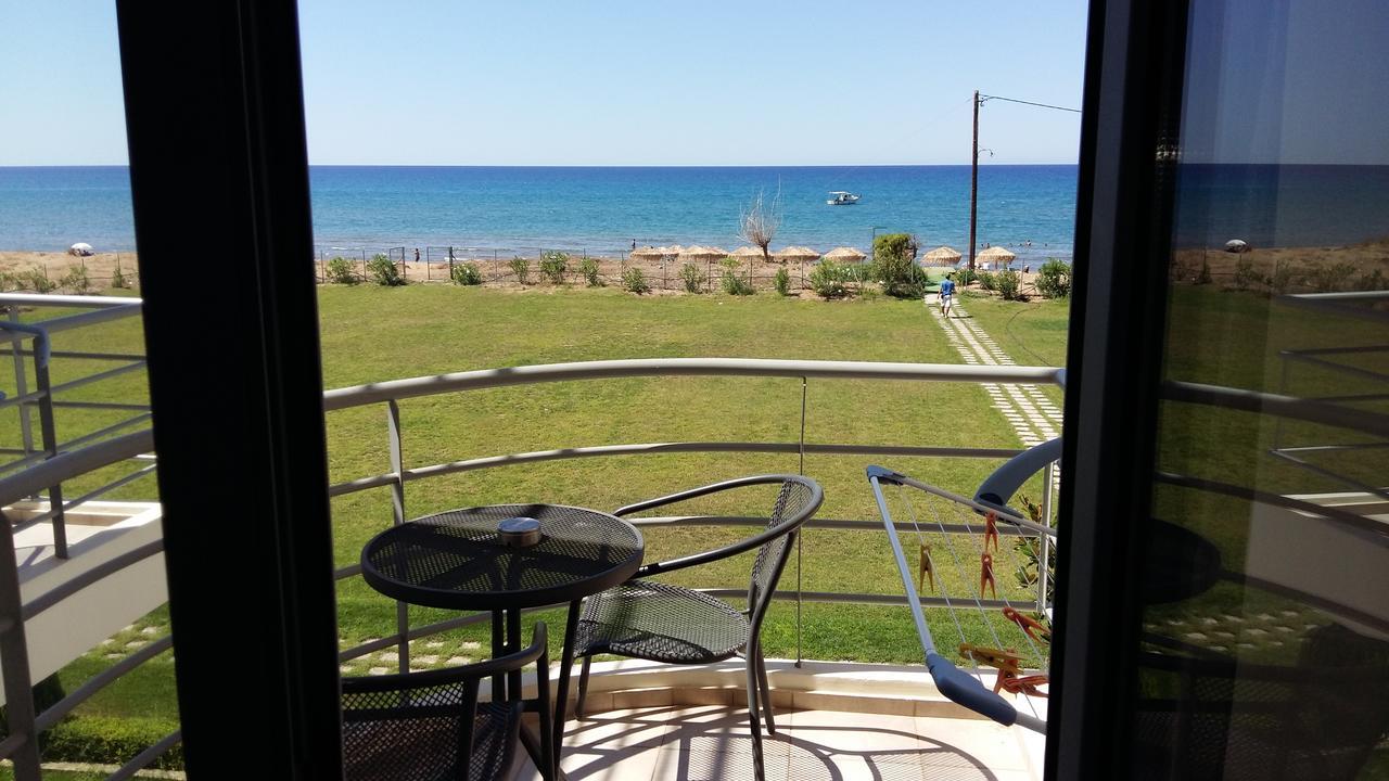 Ostria Hotel Kakovatos Beach Zacharo Bagian luar foto