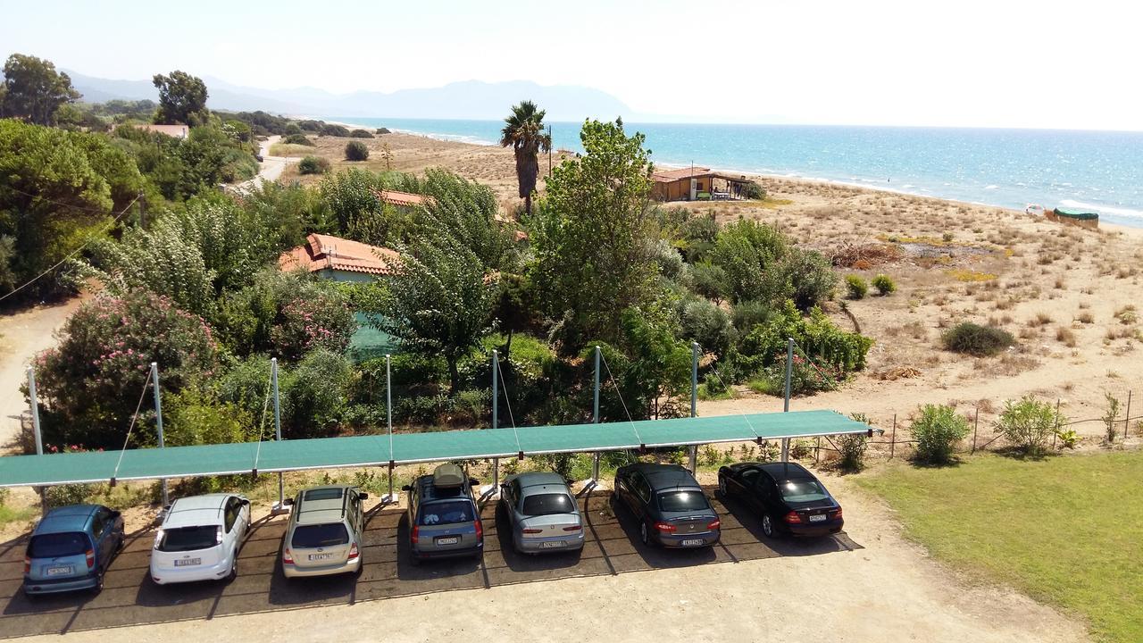 Ostria Hotel Kakovatos Beach Zacharo Bagian luar foto