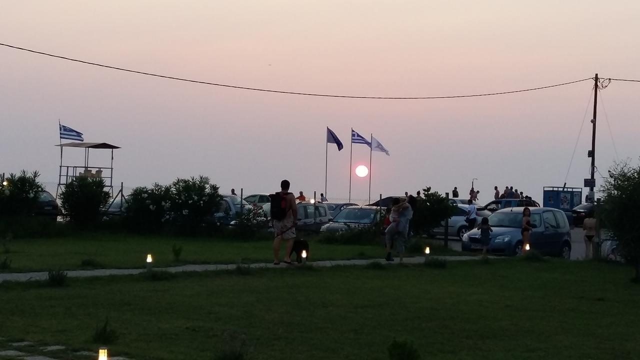Ostria Hotel Kakovatos Beach Zacharo Bagian luar foto