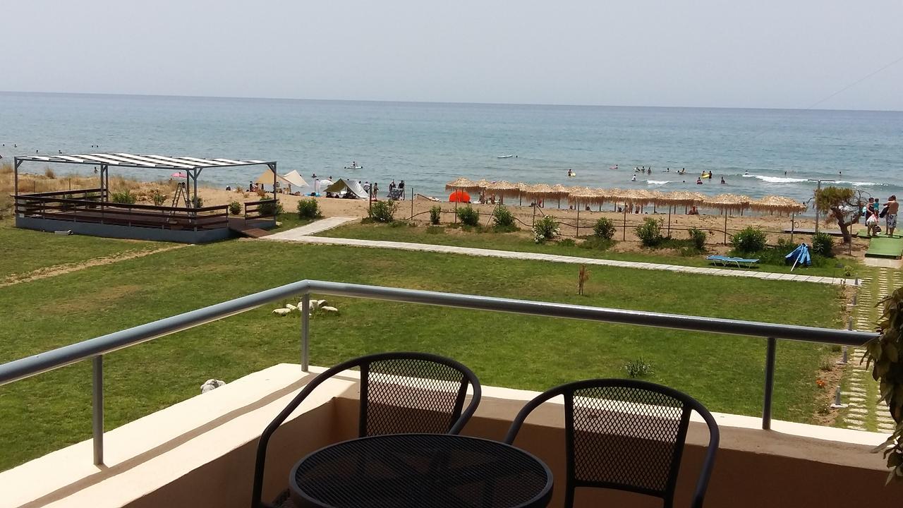 Ostria Hotel Kakovatos Beach Zacharo Bagian luar foto